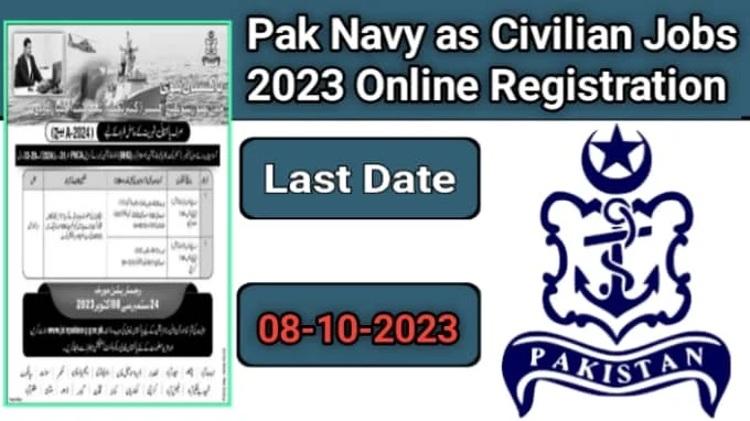 Pak Navy as Civilian Jobs 2023 Apply Online