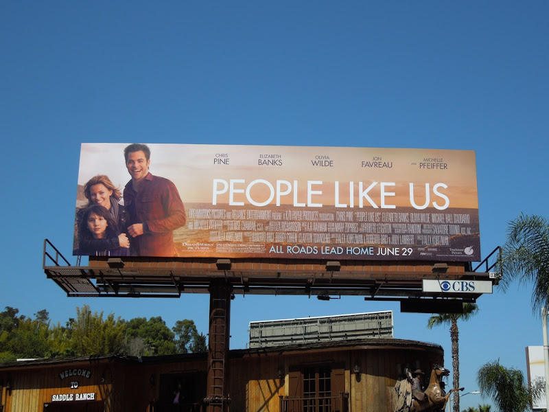 People Like Us movie billboard