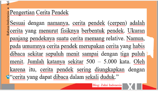 PPT STRUKTUR DAN CIRI KEBAHASAAN TEKS CERPEN ~ ZUHRI INDONESIA