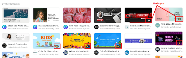 Cara Buat Banner Youtube Gratis dan Keren di Canva