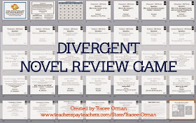 Do you need Divergent teaching materials? Click for blog post on www.hungergameslessons.com