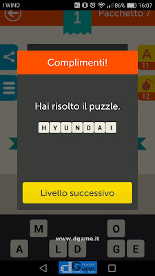 Mega Quiz soluzione pacchetto 7 livelli 1-50