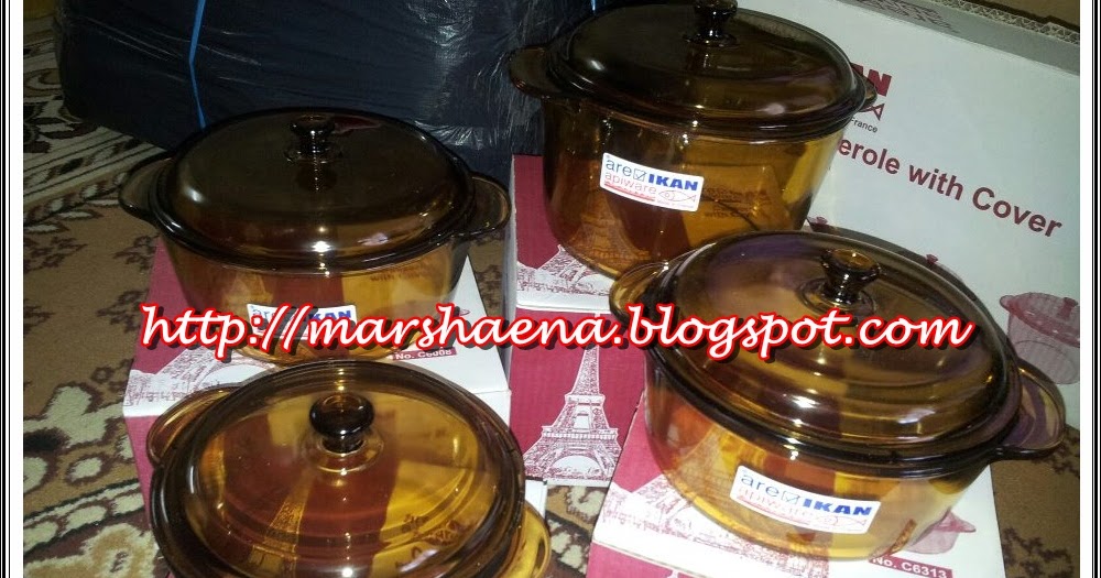 MARSHAENA COLLECTION SET MANGKUK  KACA 2 IN 1 BOLEH 