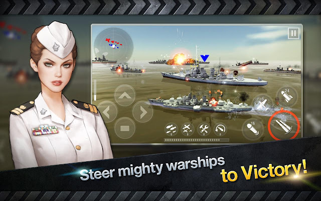 WARSHIP BATTLE : 3D World War II Apk v2.0.1 Mod (Unlimited Money) Apk Terbaru