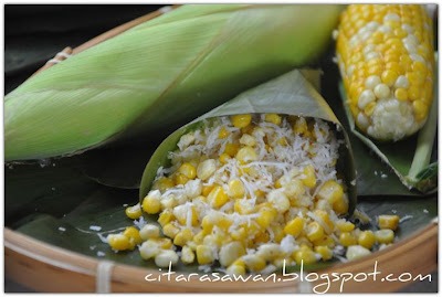 Urap Jagung / Jagung Kelapa ~ Resepi Terbaik