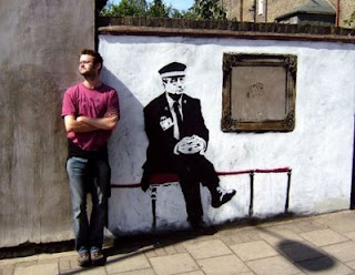 graffiti police banksy art design