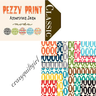 Moda PEZZY PRINT Fabric by American Jane