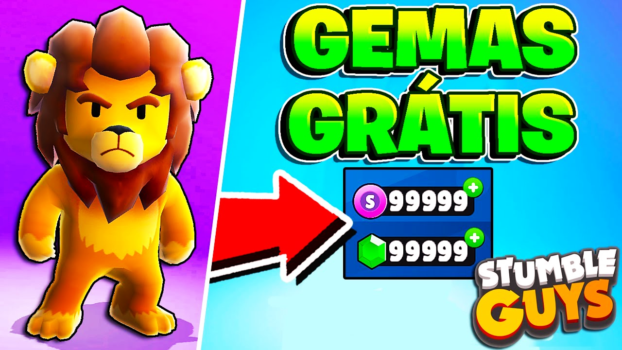 COMO GANHAR MUITAS GEMAS DE GRAÇA NO STUMBLE GUYS 