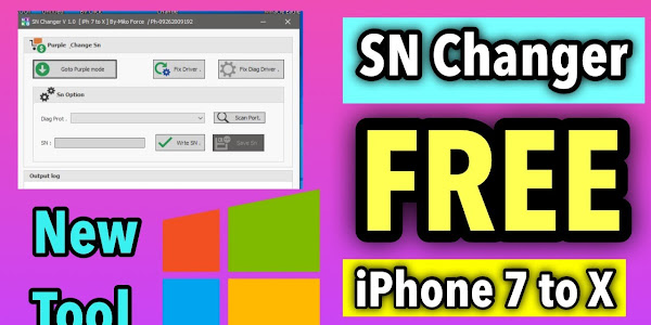 SN Changer V1.0 By Miko-Force Team (iPhone 7 to X Supported)
