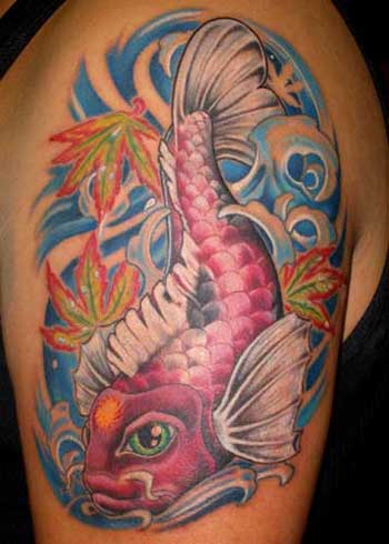 Oriental Tattoos on Koi Tattoo Designs   Koi Fish Tattoo