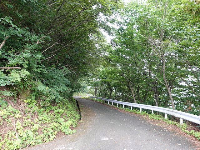 香取の大休峠に向かう山道