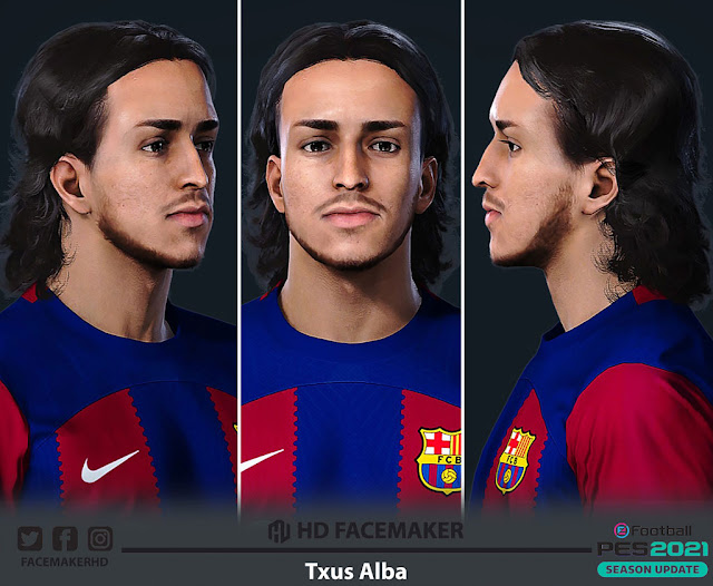 Txus Alba Face For eFootball PES 2021