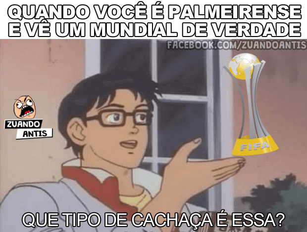 Palmeirenses nunca nem viu um mundial