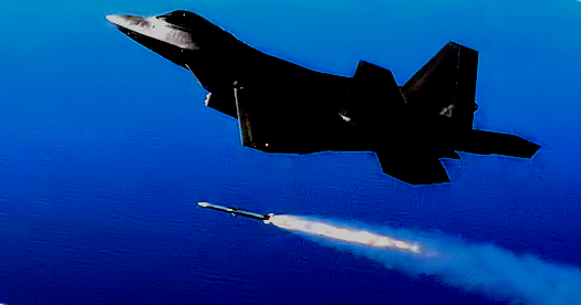 F-22 Raptor Shooting AIM-9X Missile