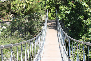 Rock City Georgia, Swinging Bridges, Swinging Bridge At Rock City Georgia