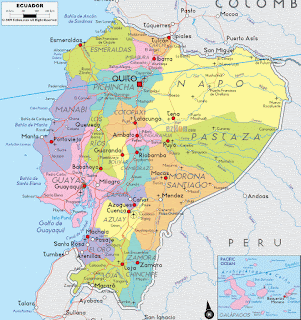 Mapas Geográficos do Equador