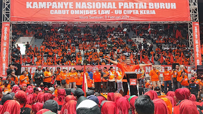 PARTAI BURUH Lahir Karena Ada OMNIBUS LAW UNDANG-UNDANG CIPTA KERJA  !! 