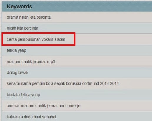 Vokalis kumpulan Slam dibunuh?  AKU PENGEMBARA