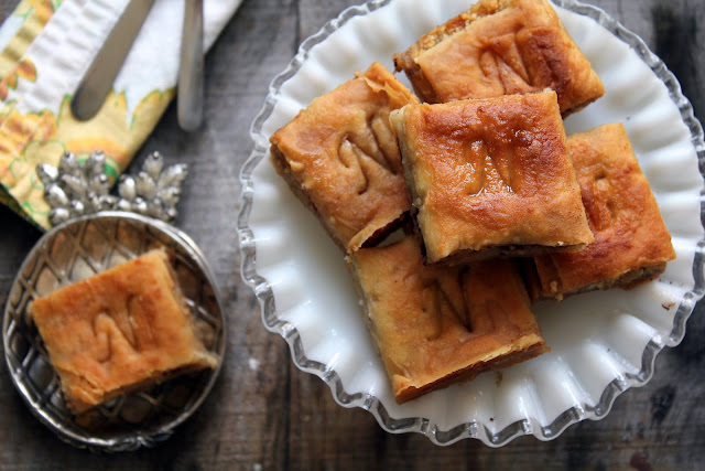 almond five spice baklava recipe from cherryteacakes.com