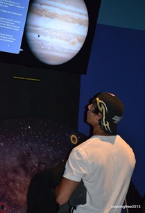 Nicolas studies Jupiter