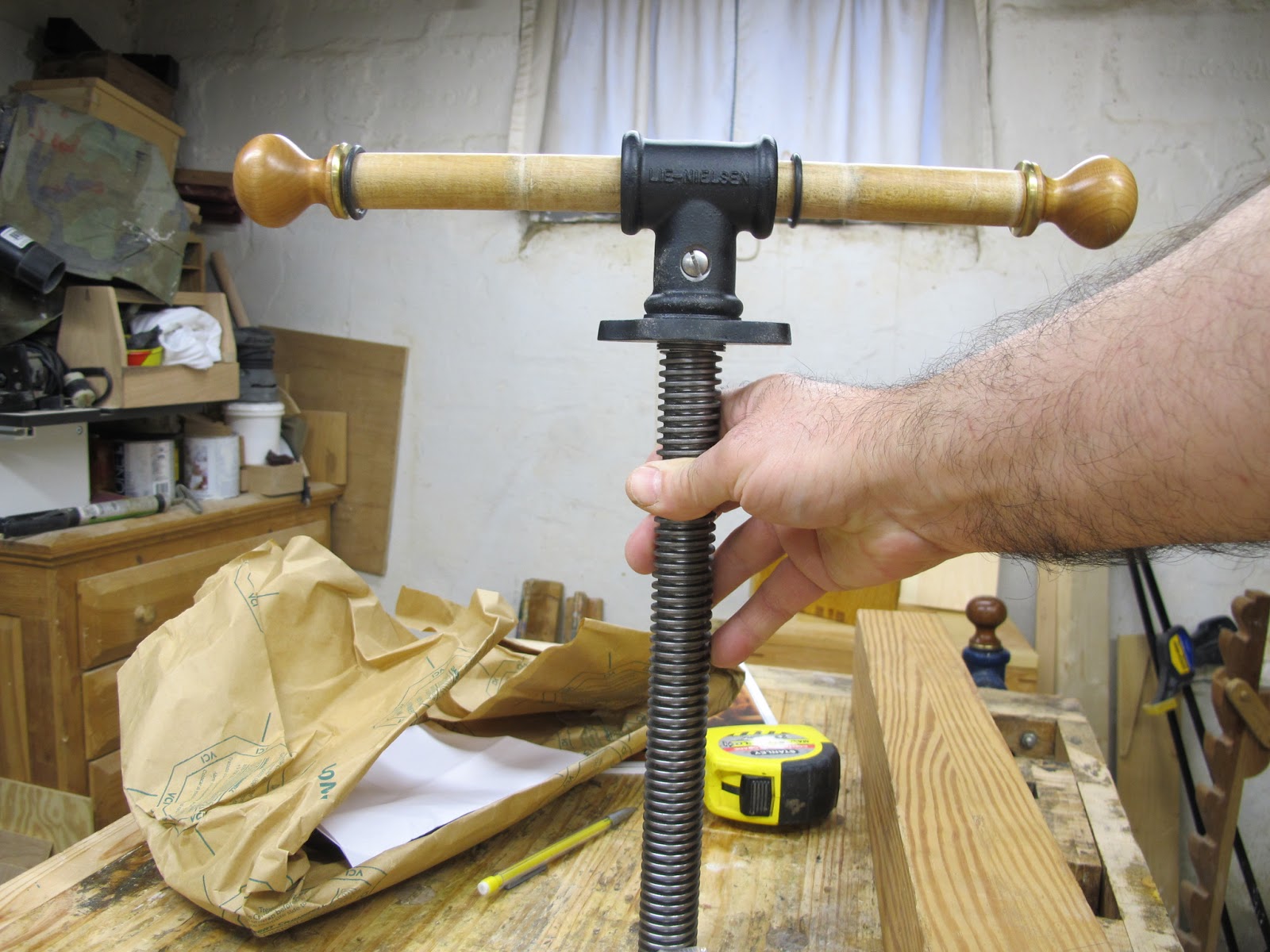 popular woodworking leg vise hardware - charis plans