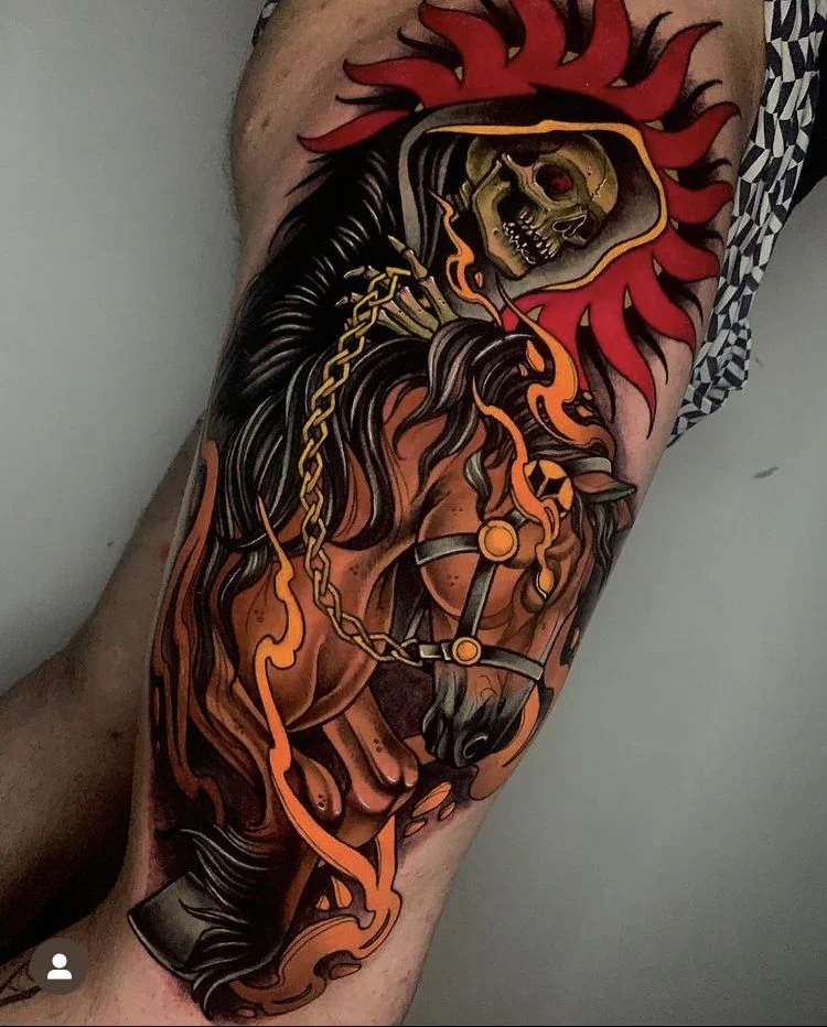 Tatuajes de la Santa Muerte