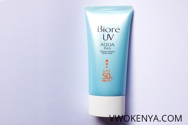 Kem chống nắng Biore Aqua Rich Watery Essence Water base SPF 50+ PA +++