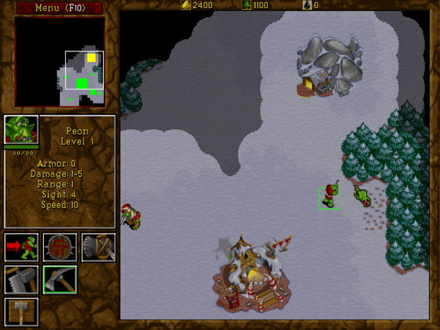 Warcraft 2 Peon Screenshot