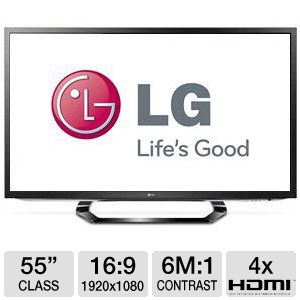 LG 55LM6200 55-Inch Cinema 3D 1080p 120Hz LED-LCD HDTV with Smart TV and Six Pairs of 3D Glasses Reviews