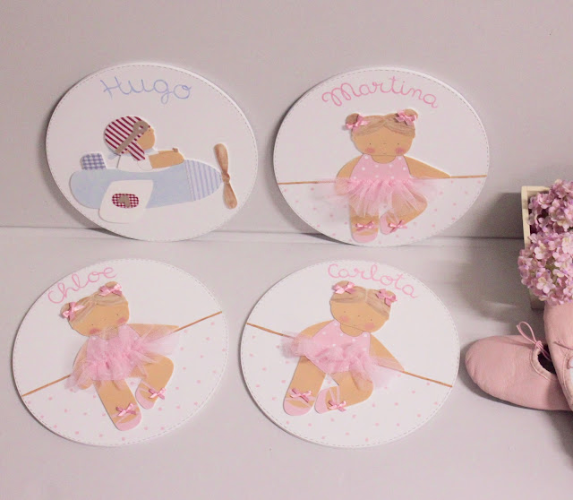 placas de puerta personalizadas infantiles