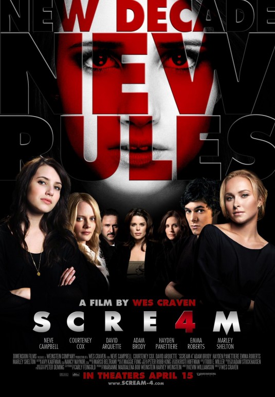 The fourth installment finds Scream trilogy survivor Sidney Prescott back in