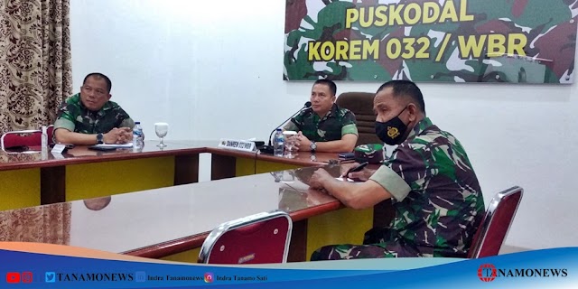 Danrem 032/Wbr Hadiri Pencanangan Program TNI AD Manunggal Air Bersih