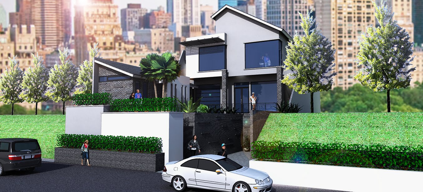 Rumah mewah dengan konsep minimalis | Rancangan Rumah dan Tata Ruang