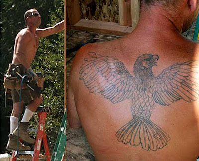 I don't know which came first, the name or the tattoo.