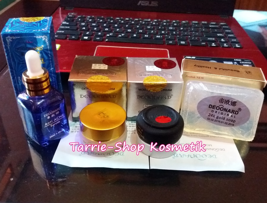 Paket Deoonard Gold Silver Soap + Serum