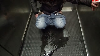Darkbaby83 - Peeing in the elevator