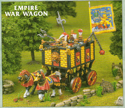 Empire War Wagon Warhammer OOP