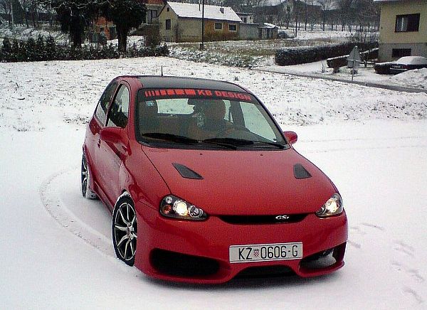 1996 Opel Corsa B GSi Modified Picture CAR COLOUR Gemballa Orange