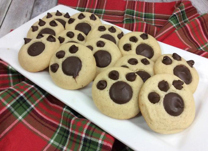 Bear Paw Cookies #cookies #dessert