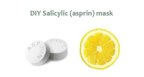 Photo of lemon and aspirin.