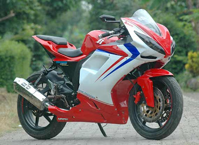 Modif Honda Mega Pro Motor Sport MotoGP