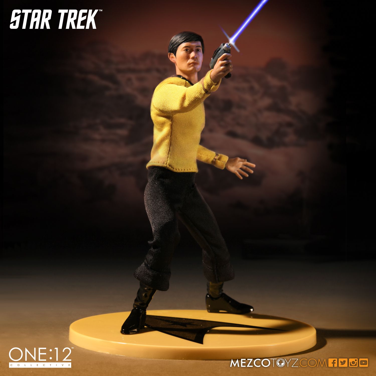 The Trek Collective: Mezco's second Star Trek action figure is Sulu - Mezco%2BOne%2B12%2BCollective%2BStar%2BTrek%2BSulu%2Baction%2Bfigure%2B2