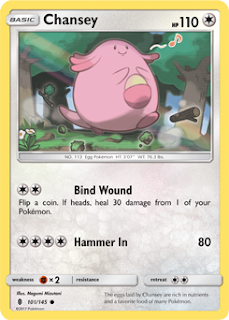 Chansey Guardians Rising Pokemon Card