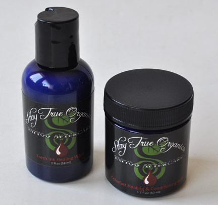 Staff Pick: The products from Stay True Organics Tattoo Aftercare