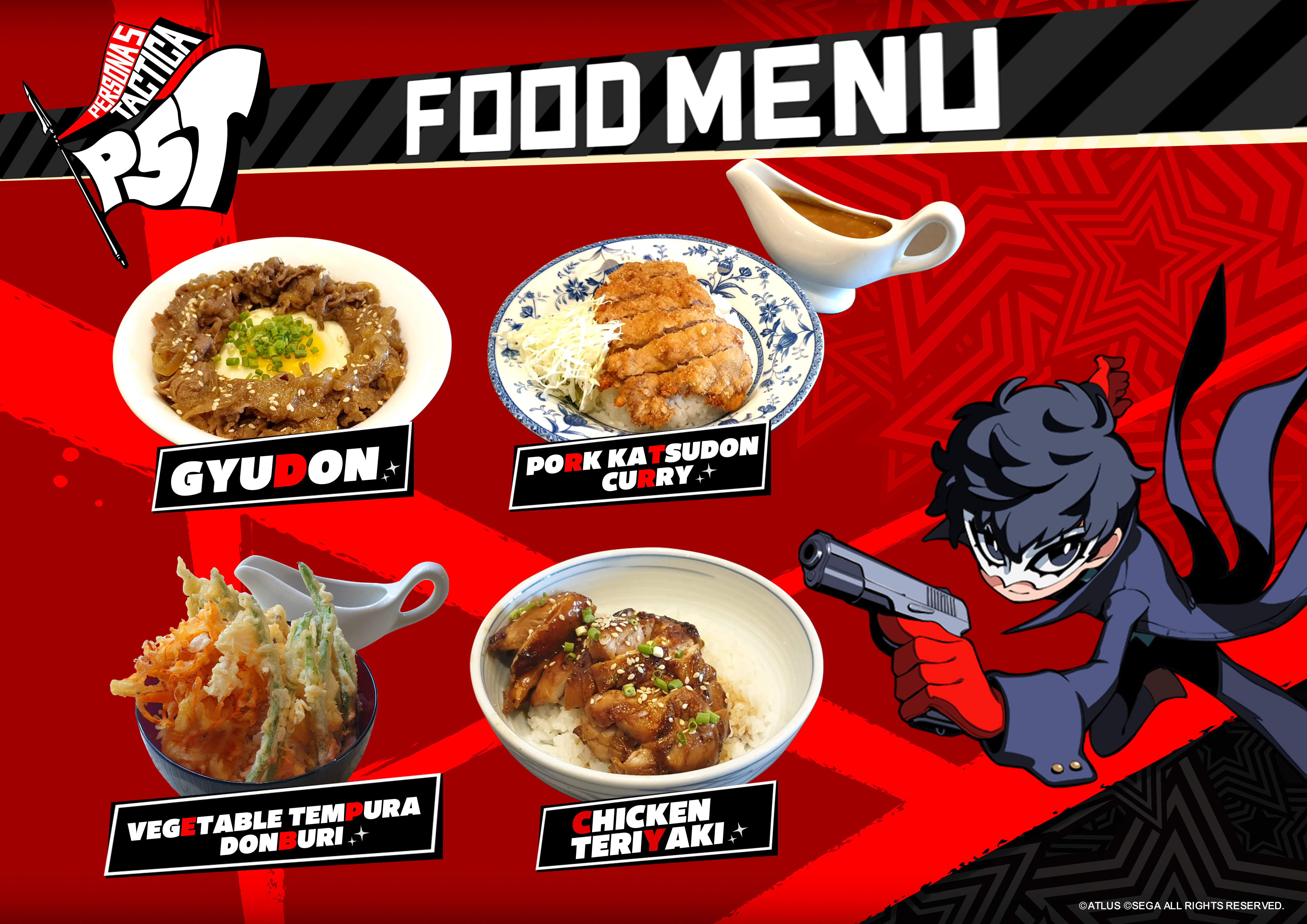 Persona 5 Tactica Cllloaboration Cafe Now Open