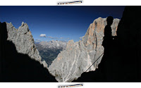 Via Ferrata - Oskar Schuster, Sasso Lungo, Taliansko, obtiažnosť C