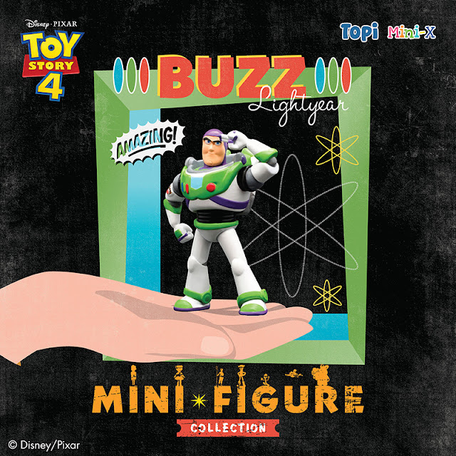 Buzz Lightyear, Topi, Hong Kong, Disney Toy Story Mini Figure Collection