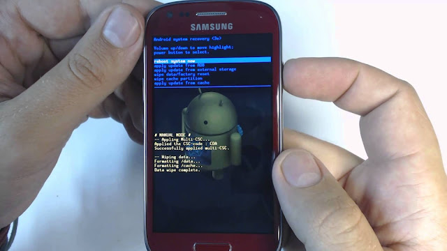 How to make Hard reset mobile