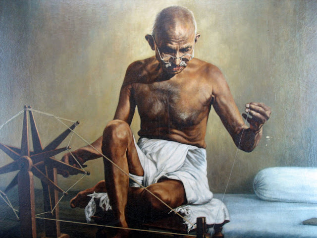 Mahatma Gandhi portrait