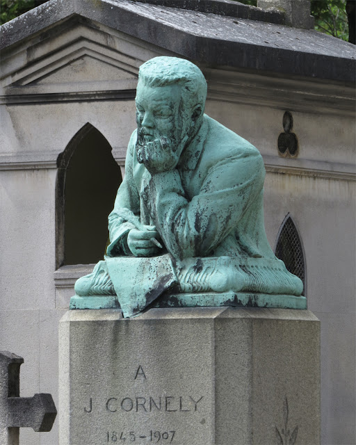 Grave of Jean Joseph Cornély by Paul Moreau-Vauthier, Cimetière du Père-Lachaise, Paris